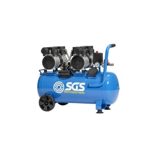 SGS 50L Air Compressor Pro Super Silent - 2HP 9CFM Low Noise w/ Wheels & Handle - Picture 1 of 1