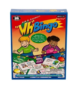 | Ask & Answer® Wh Bingo Board Game | Comprehension, Verbal, and Communicatio... - Bild 1 von 7