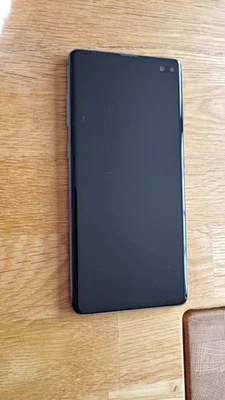 Samsung Galaxy S10 Plus SM-G975F/DS 128GB CeramicBlack ohne Simlock - Bild 1 von 4