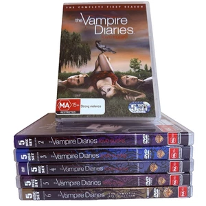 The Vampire Diaries Season 1, 2, 3, 4,5, & 6 Region 4 DVD Bundle Set - Picture 1 of 10