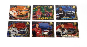 2004 Press Pass Asphalt Jungle NASCAR Racing Insert Set (6)