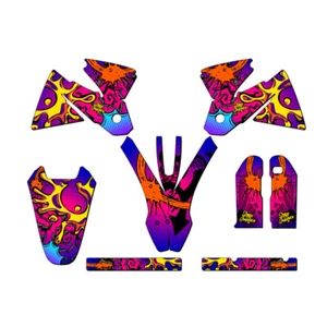 1998-2000 EXC ZANY Pink Senge Graphics Kit Compatible with KTM - Picture 1 of 10