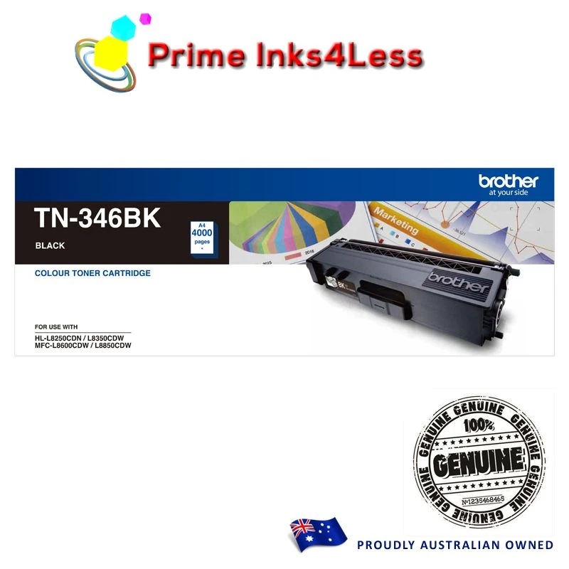 Brother TN346 Black Toner Cartridge