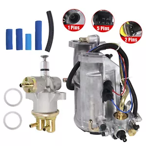 For Ford E350 V8 7.3L Fuel Filter Housing & Fuel Pump & Washers Hoses Line Kit - Picture 1 of 9