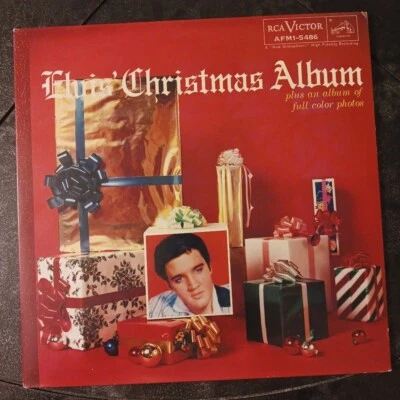 Elvis Presley: Elvis' Christmas Album Rare Green Vinyl 50th Anniversary Ediiton - Image 1 of 4