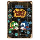 Affiche en métal jeu vidéo rétro Bubble Bobble Sega panneau en étain 20*30 cm