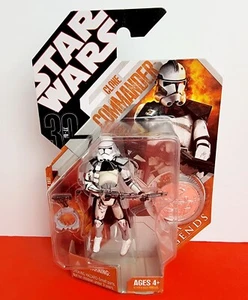 Star Wars Clone Commander Figur Sammlermünze 30th Anniversary Saga Legends - Bild 1 von 10