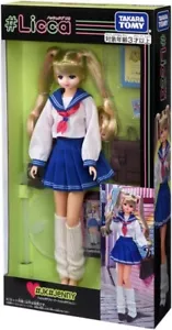 Licca Chan Doll 10.6" Takara Tomy JK Jenny High School Uniform Japan Rare - Picture 1 of 13