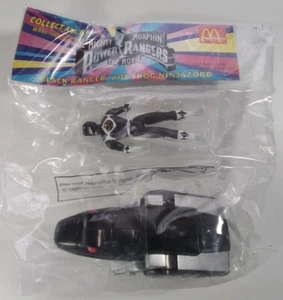 Mighty Morphin Power Rangers De Colección 1995 Nuevo Sellado McDonalds Juguete Rana Negra Nuevo de Lote Antiguo  - Imagen 1 de 11