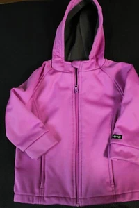 Girl's 4T jacket The Earth Gear purple zip up fleece - Picture 1 of 7