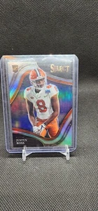 2022 Select Draft Picks Football #112 Justyn Ross Field Level Silver Rookie RC - Picture 1 of 2