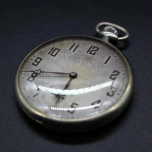 Rolex Antique Pocket Watch Vintage Mechanical Manual 17 Jewels Swiss - Picture 1 of 10