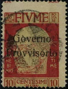 Italien 1921 Briefmarken Fiume gebraucht Sas 178 CV 60,50 $ 181110169 - Bild 1 von 1