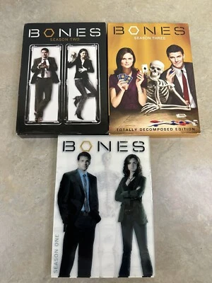 Bones Tv Series Seasons 1 - 3 DVD Set Season 1 2 & 3 - Image 1 of 2