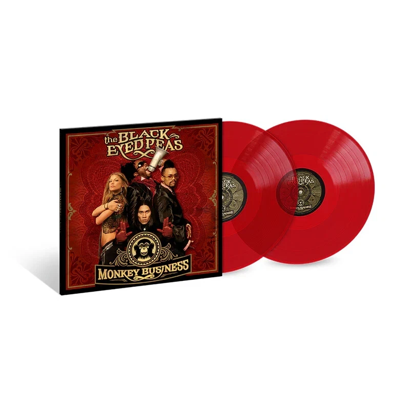 THE BLACK EYED PEAS MONKEY BUSINESS VINYL NEW! LIMITED RED LP! MY HUMPS, PUMP IT Foto 1 de 1