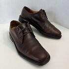 Cole Haan Shoes Mens 10 M Derby Oxford Brown Dress Leather Lace Up Waterproof