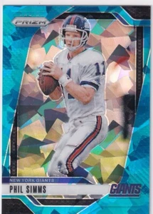  Panini Prizm Phil Simms Blue Ice Prizm #218 31/99 2024 - Imagen 1 de 2