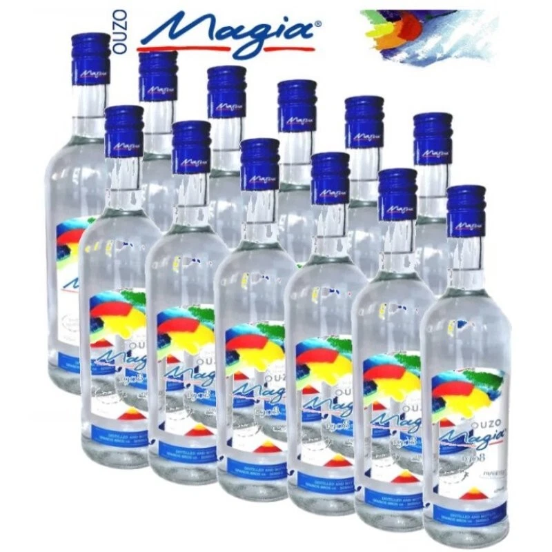 Ouzo Magia 12x 700ml 40%vol. erstklassig und aromatisch  - Bild 1 von 1