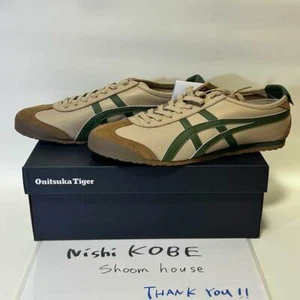 Onitsuka Tiger Mexico 66 Sneaker Unisex 1183C102.250 BEIGE/GRASGRÜN NEU OG - Bild 1 von 12