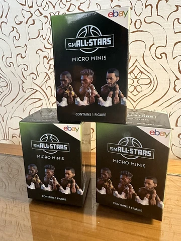 3 Sealed NBA smALL-STARS 3" Micro Minis Figure 2023 THE National NSCCS Lebron SP Cover