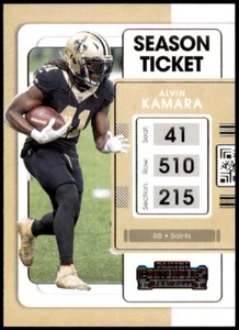 2021 Panini Contenders #71 Alvin Kamara New Orleans Saints - Picture 1 of 2