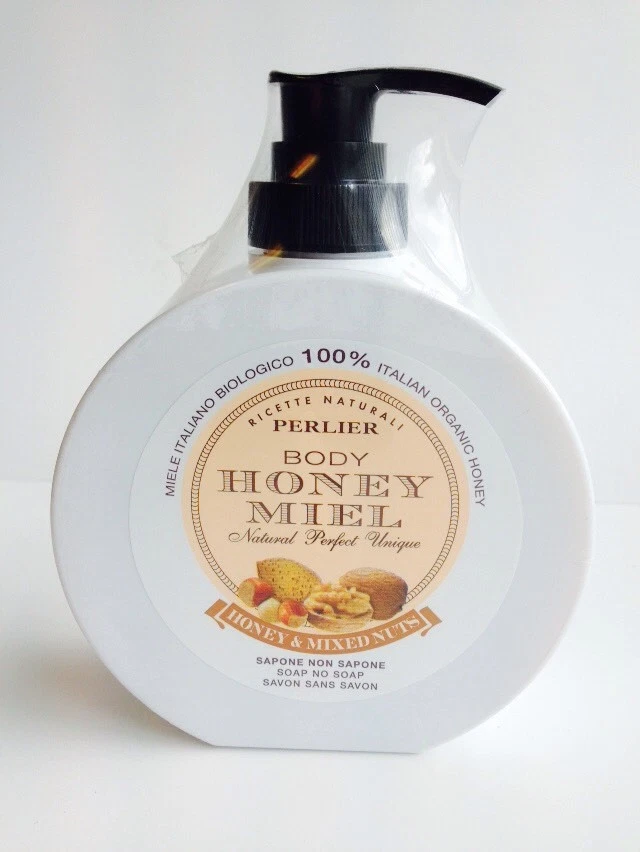Jabón líquido Perlier Honey Miel miel y nueces mixtas, 10,1 oz miel 100 % orgánica Foto 1 de 1