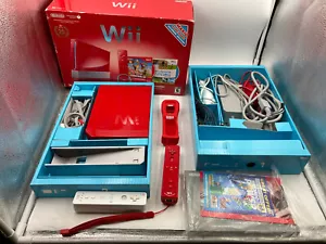 Nintendo Wii Super Mario Bros 25th Anniversary Limited Edition Rot Konsole Neuwertig - Bild 1 von 6