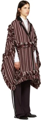 Poncho Burberry para mujer de lana y seda hecho en Italia M IT42 F38 US8 GB10 BUR519 Foto 1 de 4