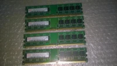 Stock Ram 2 Gb PC2-5300 ( Moduli 4 x 512Mb ) PC2-5300U DDR2-667 non-ECC - Immagine 1 di 3