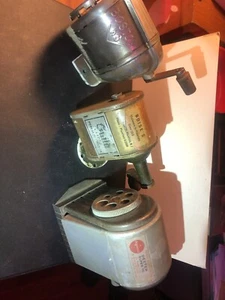 Lot Of 3 Vintage Pencil Sharpeners, Boston KS, Guild Glider, Dexter Super 10 - Picture 1 of 15