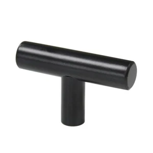 Probrico Flat Black Modern Cabinet Hardware Drawer Handle Pulls (10 Pack)  - Picture 1 of 4