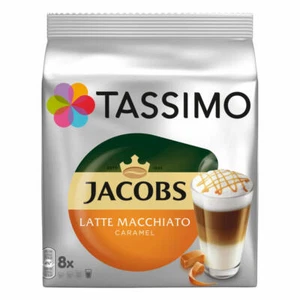 TASSIMO JACOBS Latte Macchiato Caramel Kaffee Milchkaffee KAPSEL 16 T-DISCS - Bild 1 von 3