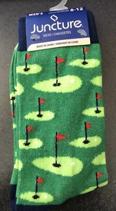 Herrenmode Neuheit lässig elegante Golfsocken Größe 6-12 - Bild 1 von 4