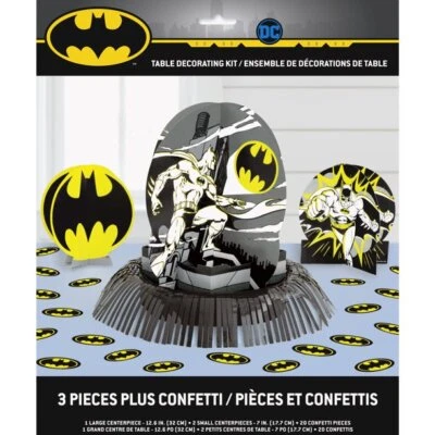 Kit de decoración de mesa suministros de fiesta Batman, 23 piezas Foto 1 de 3