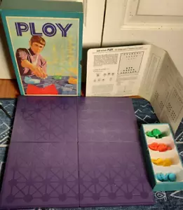 Ploy Strategy Game of Maneuver and Capture 1970 - 3M Great Condition & Complete - Picture 1 of 5