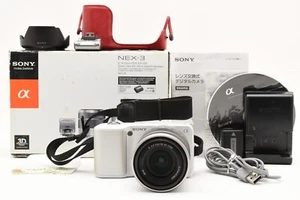SONY α NEX-3 Mirrorless body+SEL E 3.5-5.6/18-55 OSS box from japan #2461594 - Picture 1 of 13