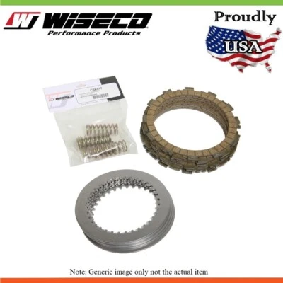 Kit paquete embrague Wiseco fibras aceros y resortes para Honda XR650R 650cc 2000-2007 Foto 1 de 4