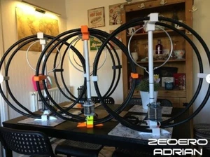 2E0ERO Antenna ad anello magnetico UK MADE 8 BAND antenna QRP 40-10 m - Foto 1 di 5