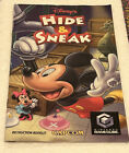 Disney’s Hide And Sneak ( Nintendo Gamecube 2003 ) Replacement Manual Only