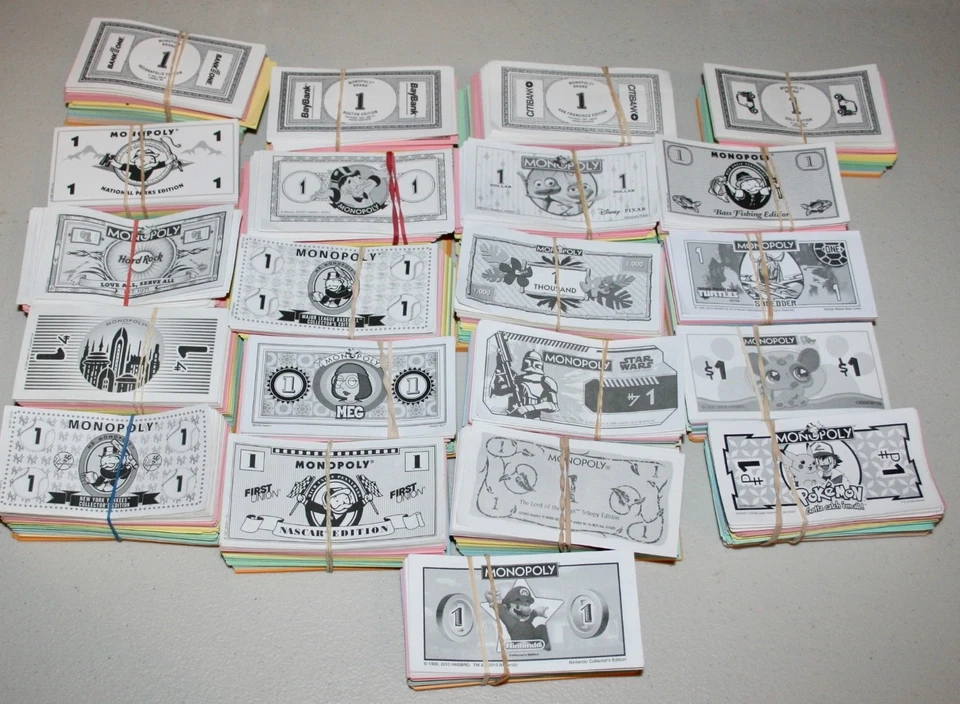 Monopoly Money from Specialty Sets - All Types of sets - Your Choice $4.99 each! - Image 1 of 1