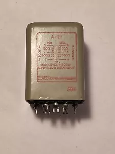 TRW PN A-21, A21 Audio Transformer, NOS. Original government package. - Picture 1 of 3