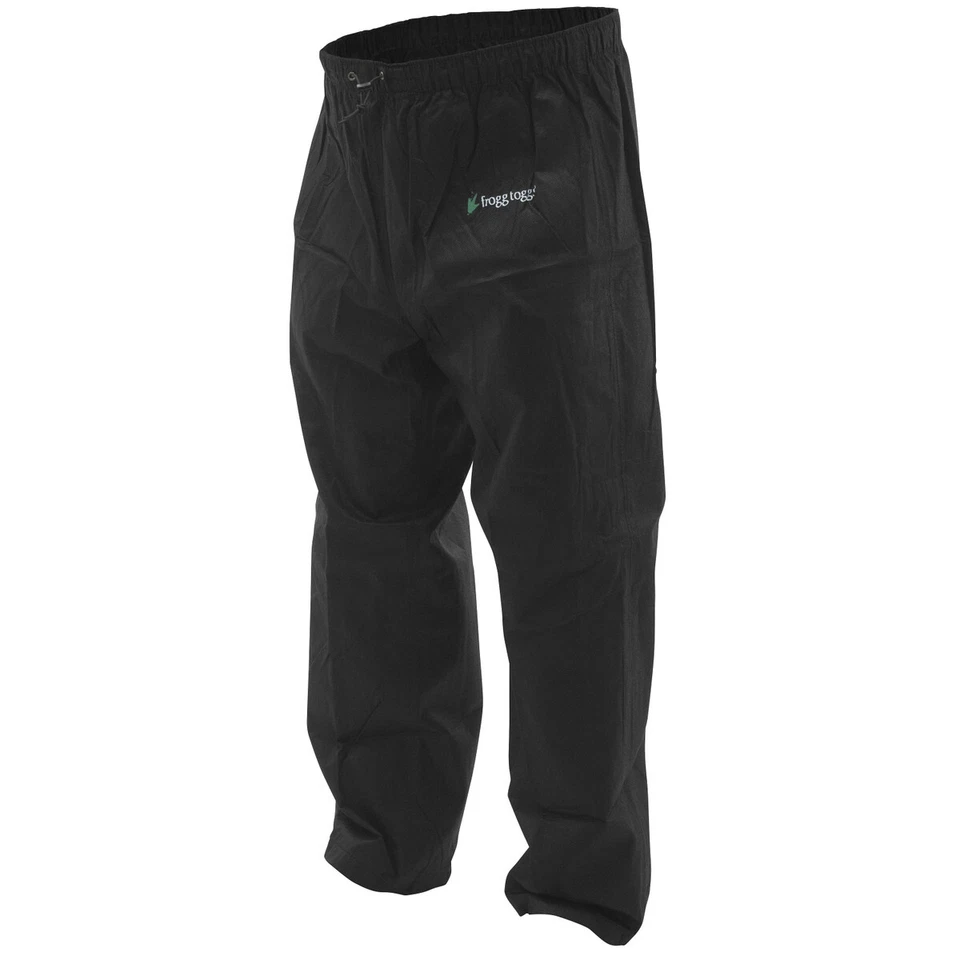Frogg Toggs Men's Pro Action Pant PA83122-01 Black CHOOSE YOUR SIZE! - Image 1 of 1