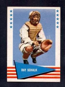 1961 Ray Schalk Fleer Baseball Größen #136 Weiß Sox Baseball Card - Bild 1 von 1