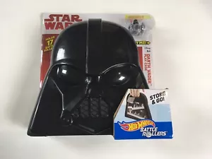 STAR WARS - HOT WHEELS BATTLE ROLLERS - CUSTODIA DA GIOCO DARTH VADER - CONTIENE 17 RULLI - Foto 1 di 10