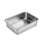 Stainless Steel Litter Box for and Rabbit Odor Control Litter Pet
