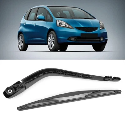 *Black Rear Windshield Windscreen Wiper Arm & Blade Set For JAZz FIT 2002--2008 - Image 1 of 4