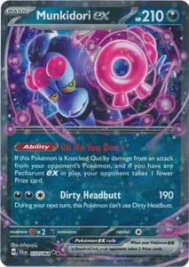 Munkidori ex 037/064 Shrouded Fable Pokemon TCG Ultra Rare - Picture 1 of 1