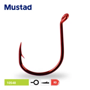 Mustad UltraPoint Wide Gap Dropshot Hooks - Pike Perch Trout Bass Sea Fishing - Picture 1 of 8