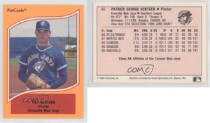 1990 ProCards A & AA Minor League Stars Pat Hentgen #45