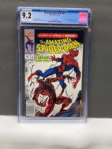 Amazing Spider-Man #361 Newsstand CGC 9.2 White Pages (1992) 1st Full Carnage - Picture 1 of 5